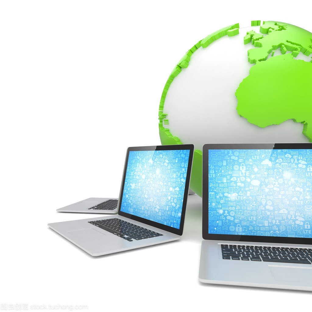 筆記本電腦網(wǎng)絡(luò)與地球計算機(jī)網(wǎng)絡(luò)科技 連接世界的無形橋梁