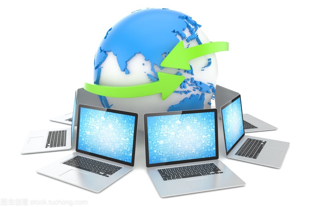 筆記本電腦 連接全球網絡的移動節(jié)點